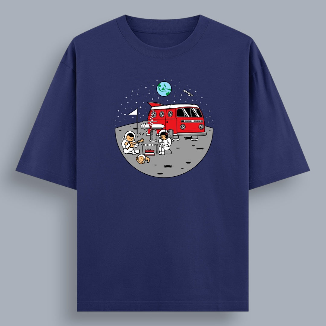 Picnic On The Moon Women's Loose Fit Classic T-Shirt