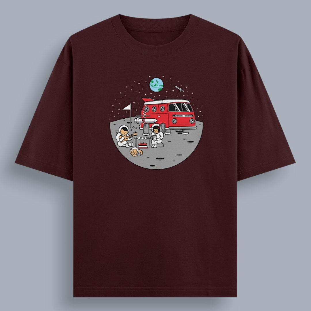Picnic On The Moon Women's Loose Fit Classic T-Shirt