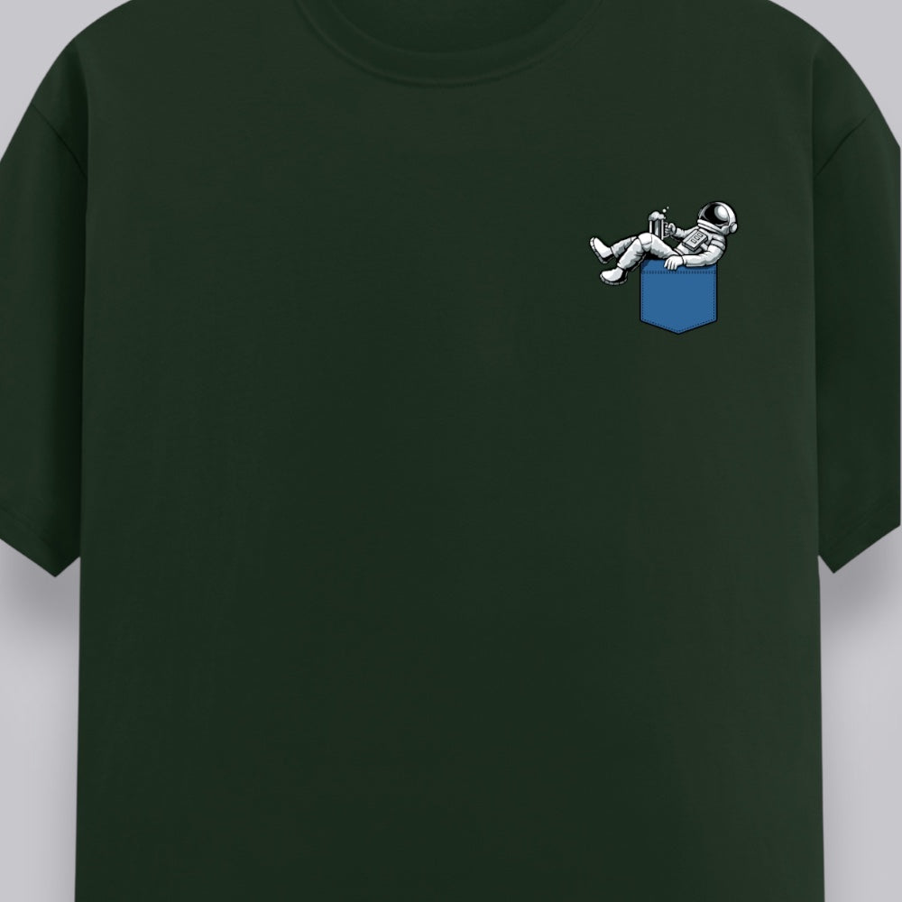 Pocket Astronaut Men's Regular Fit T-Shirt
