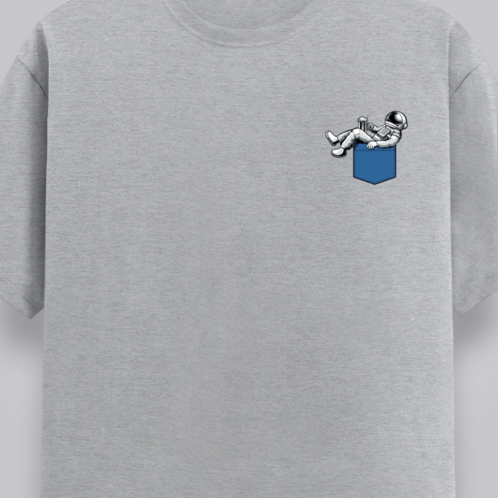 Pocket Astronaut Men's Regular Fit T-Shirt