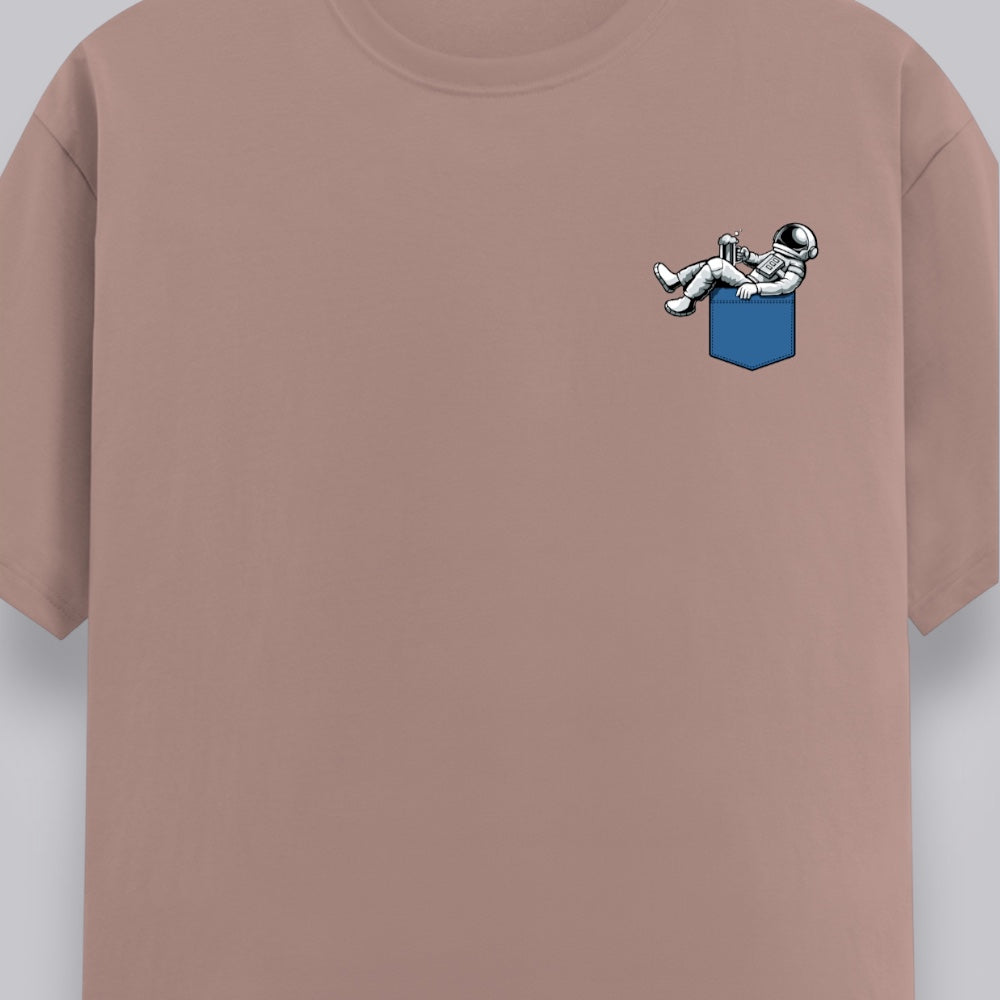 Pocket Astronaut Men's Regular Fit T-Shirt