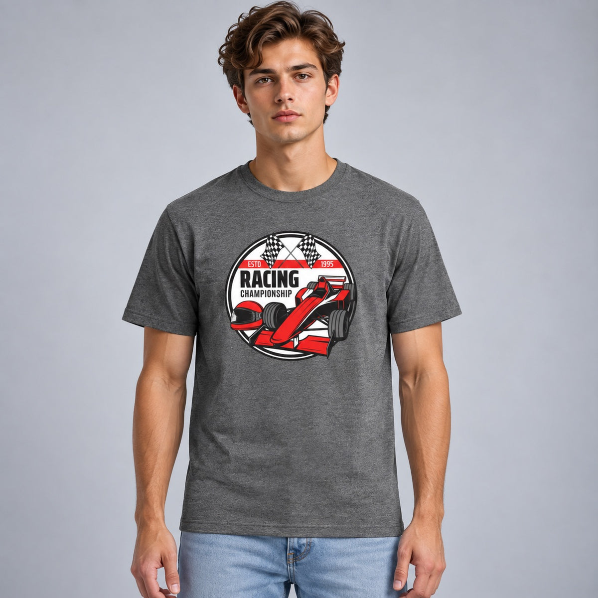 Racing Championship Men's Regular Fit T-Shirt