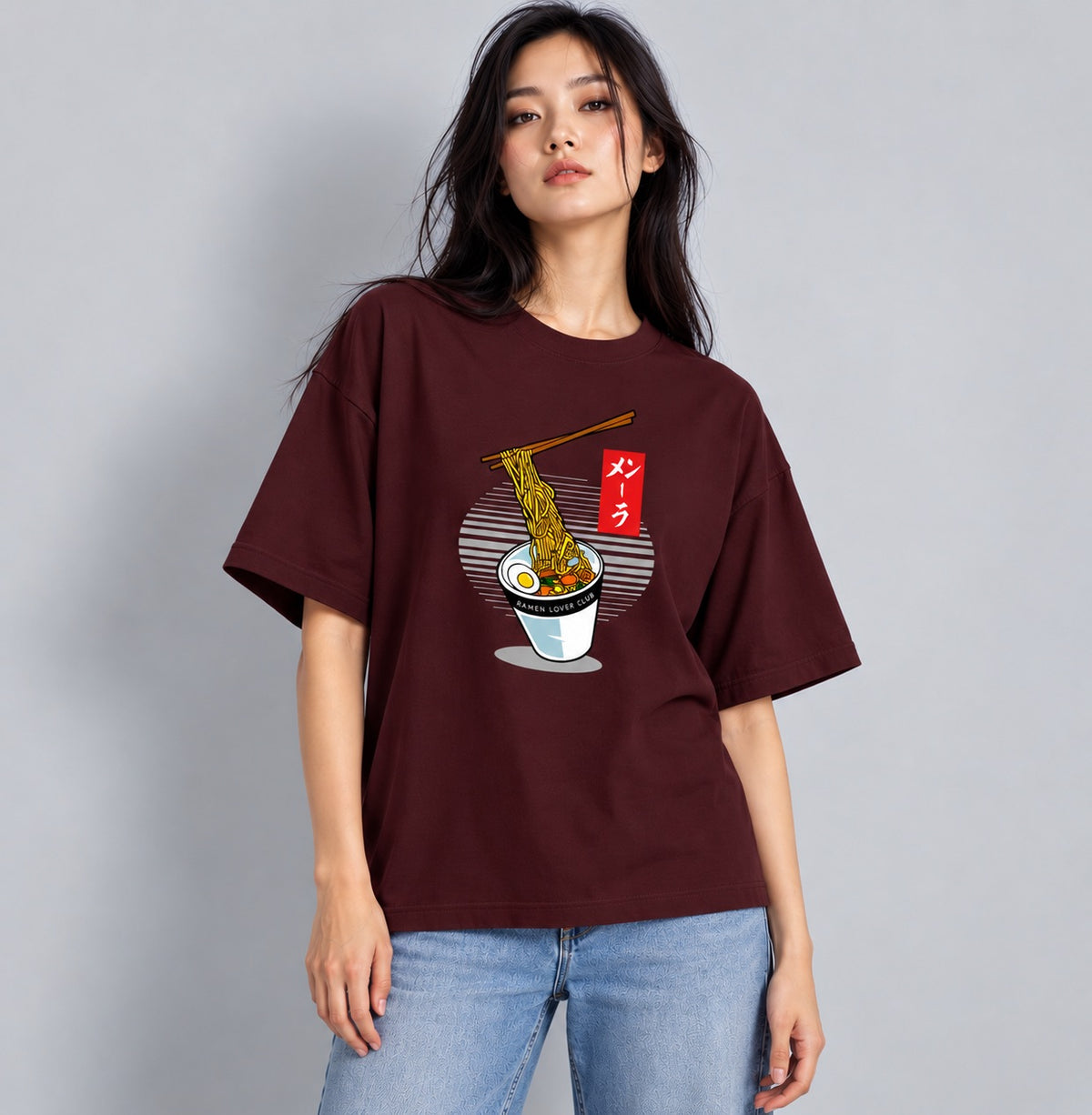 Ramen Lovers Club Unisex Oversized Classic T-Shirt