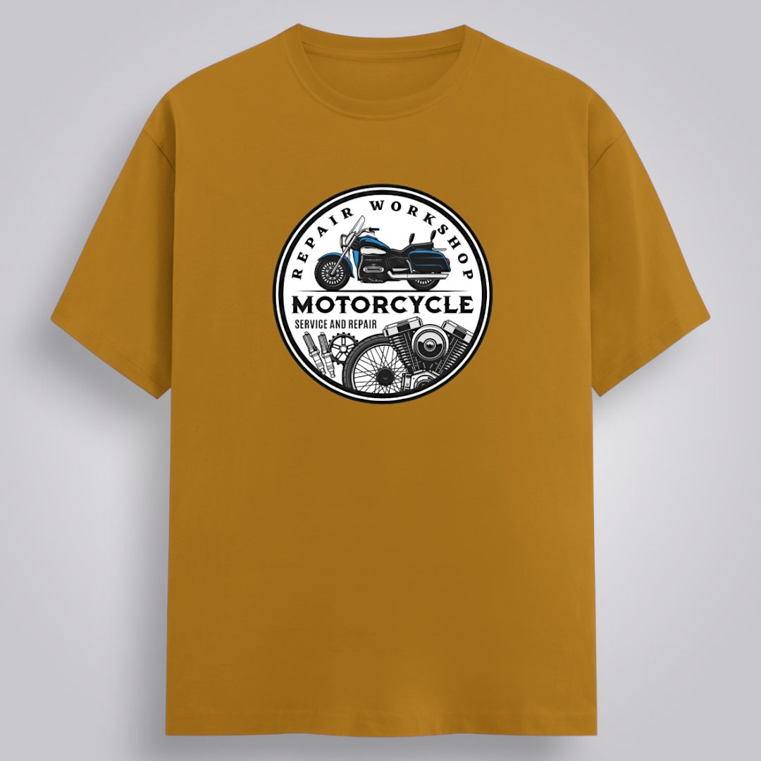 Motorcycle Men's Regular Fit T-Shirt