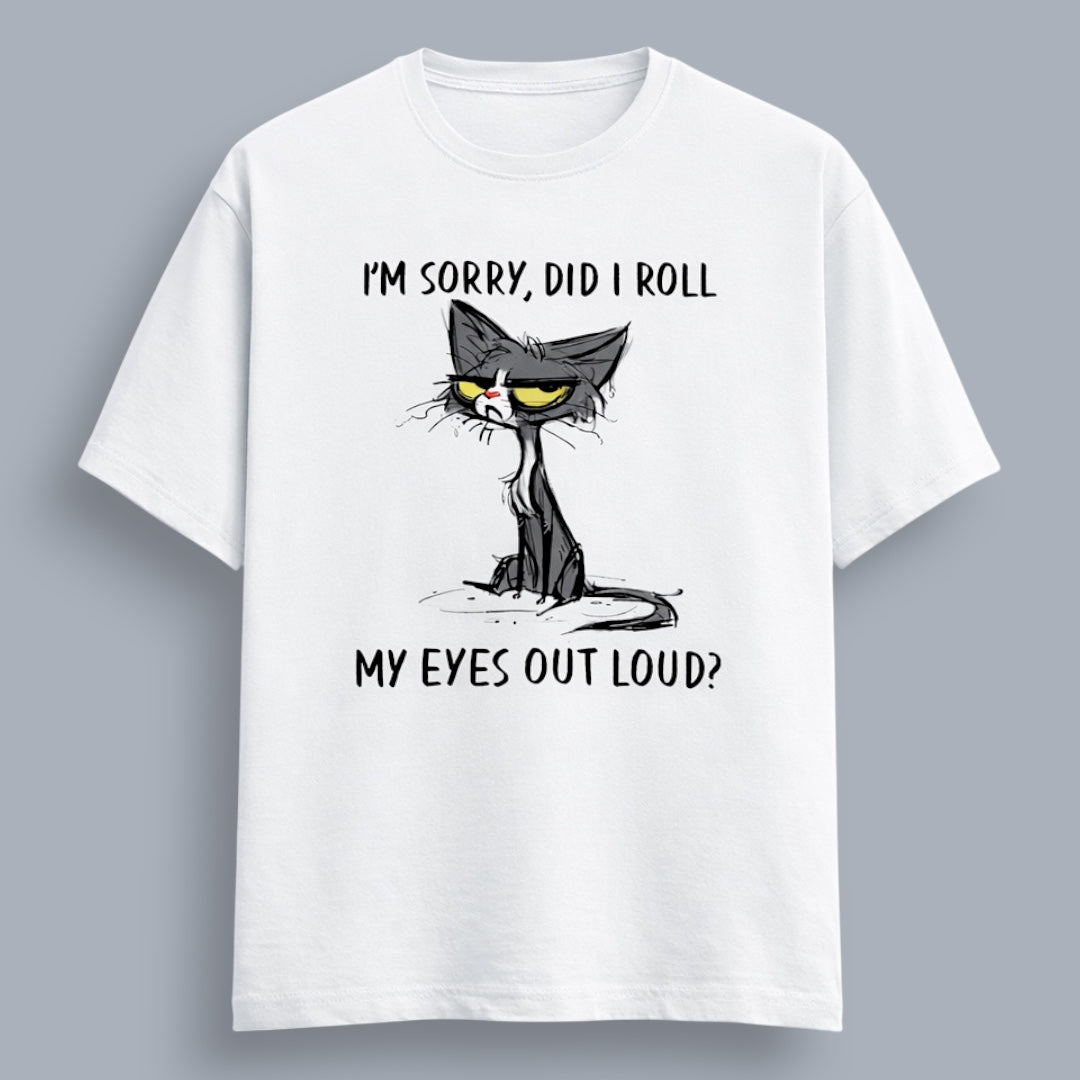 Did I Roll My Eyes Out Loud Women's Boyfriend Fit T-Shirt