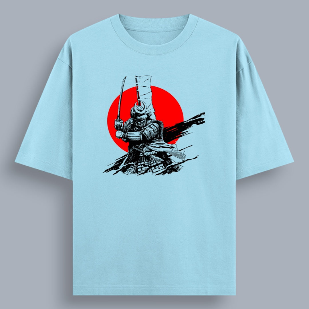Fighting Samurai Unisex Loose Fit Classic T-Shirt