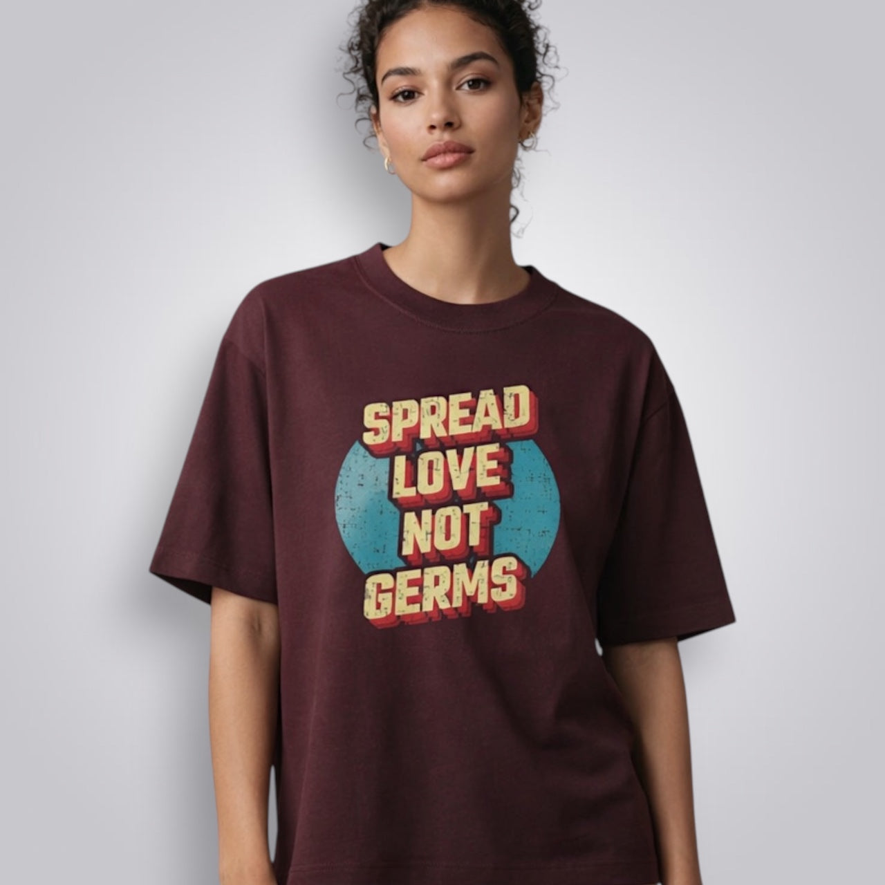 Spread Love Not Germs Unisex Loose Fit Classic T-Shirt