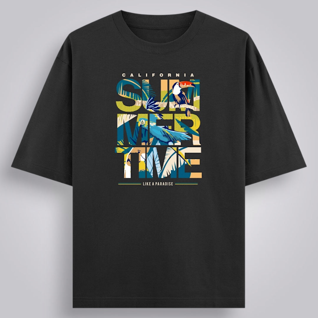 Summertime Unisex Oversized Classic T-Shirt