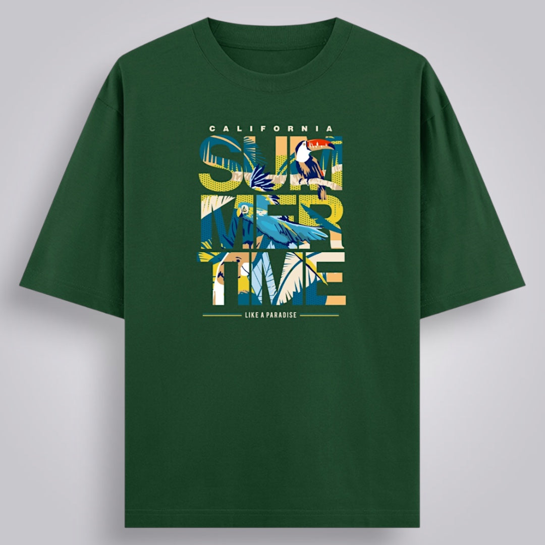 Summertime Unisex Oversized Classic T-Shirt