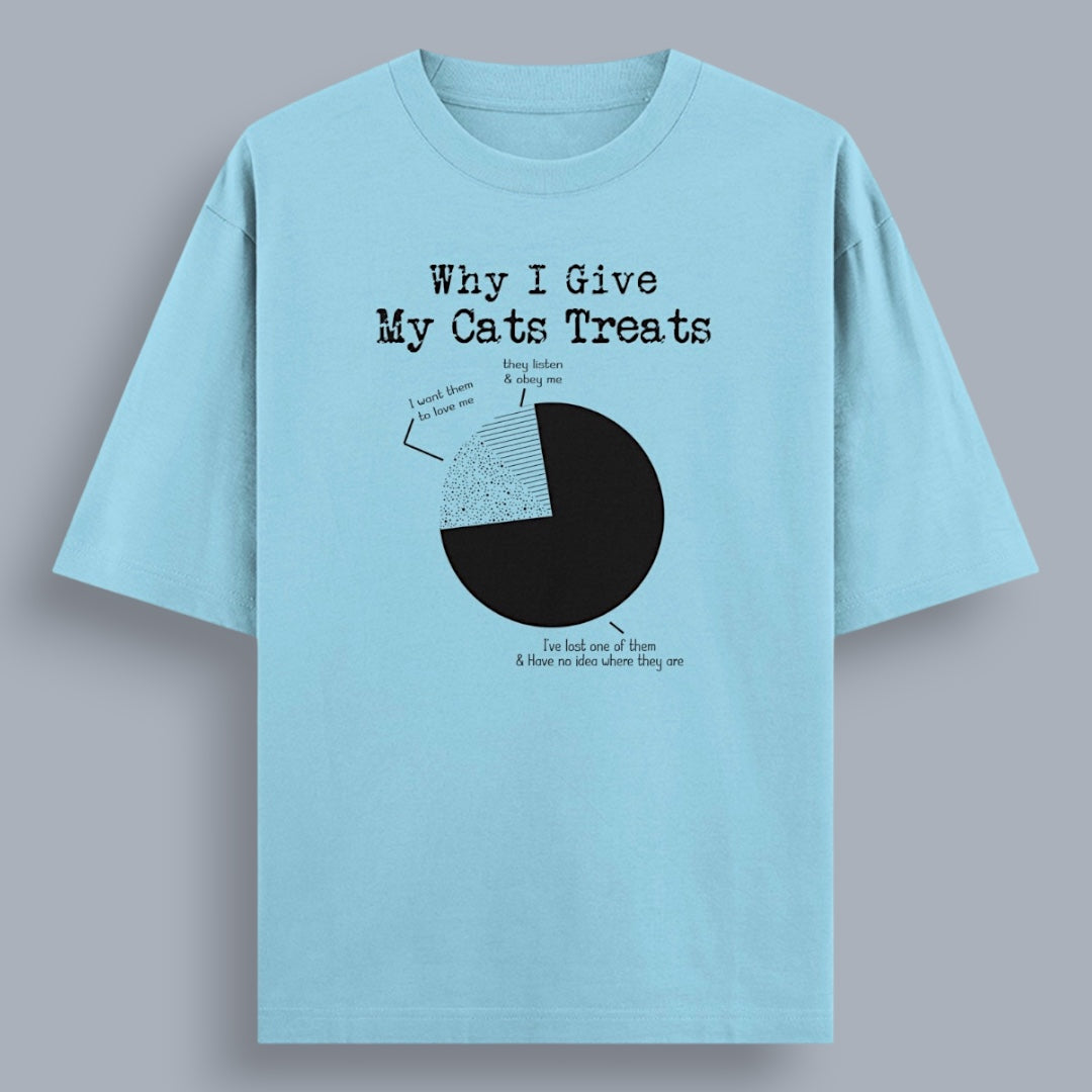 Why I Give My Cats Treats Unisex Loose Fit Classic T-Shirt