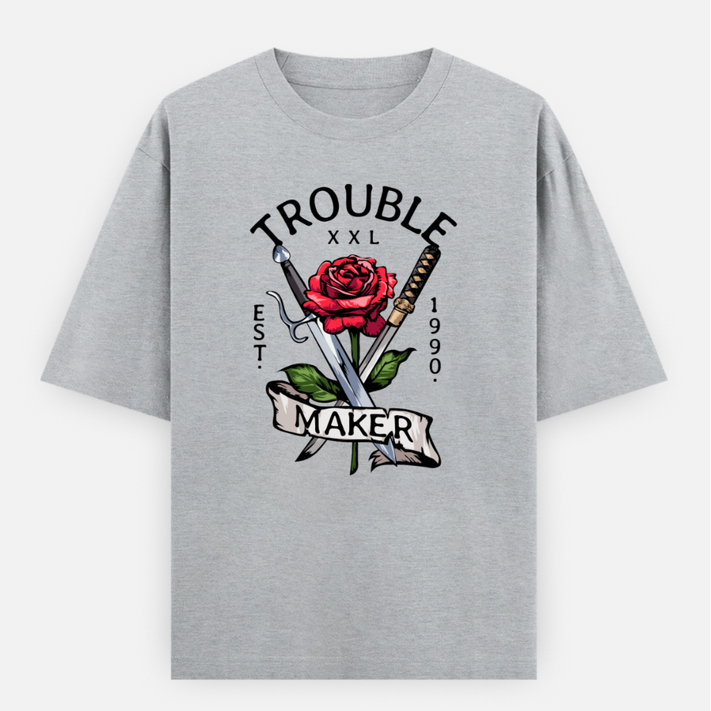 Troublemaker Women's Loose Fit Classic T-Shirt