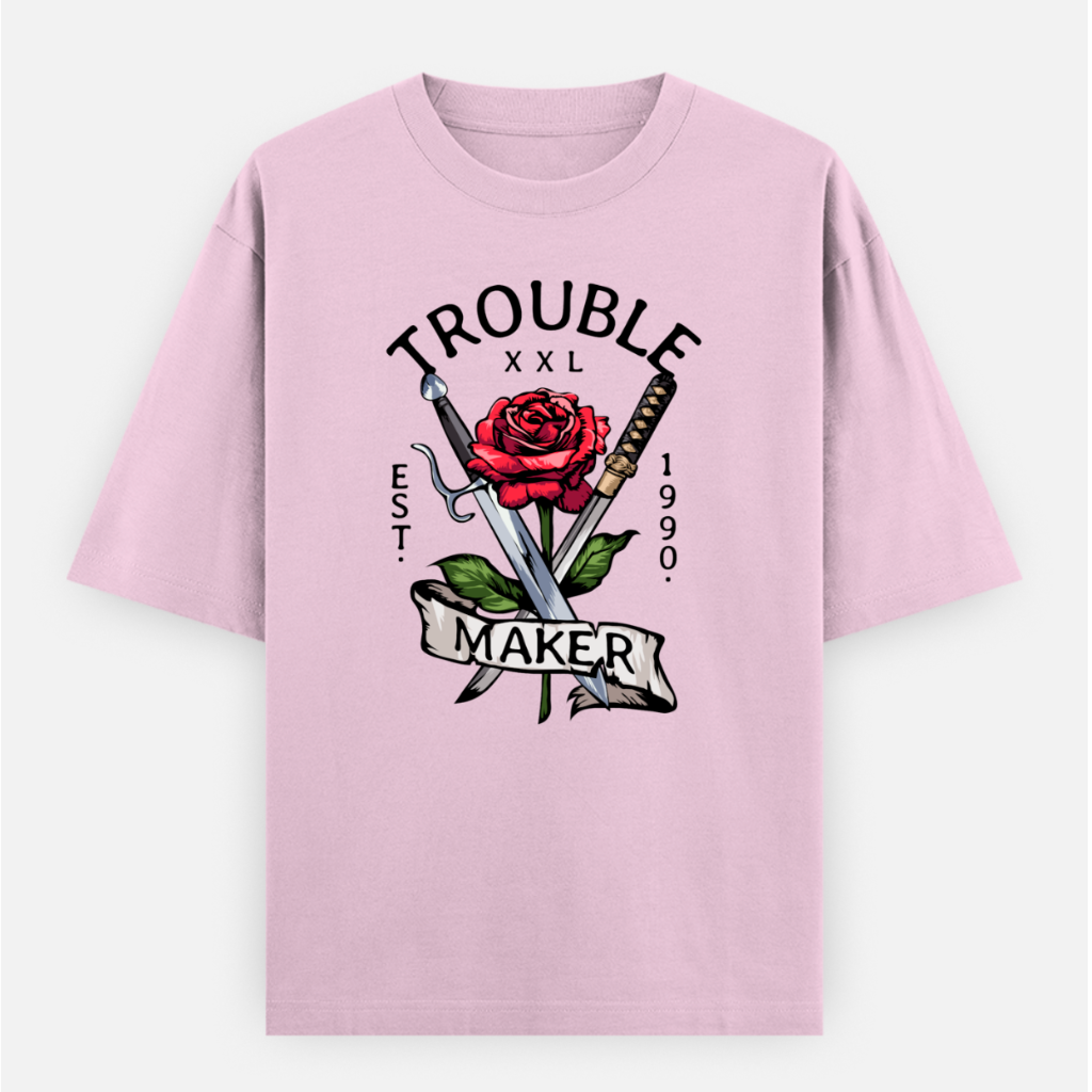 Troublemaker Women's Loose Fit Classic T-Shirt