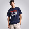 Warning I Do Dumb Things Unisex Loose Fit Classic T-Shirt