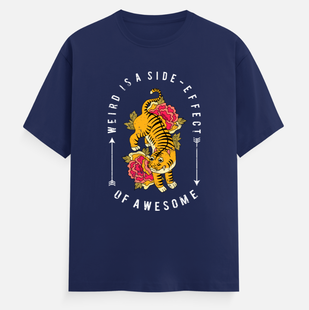 Weird Is A Side Effect Of Awesome Women's Boyfriend Fit T-Shirt