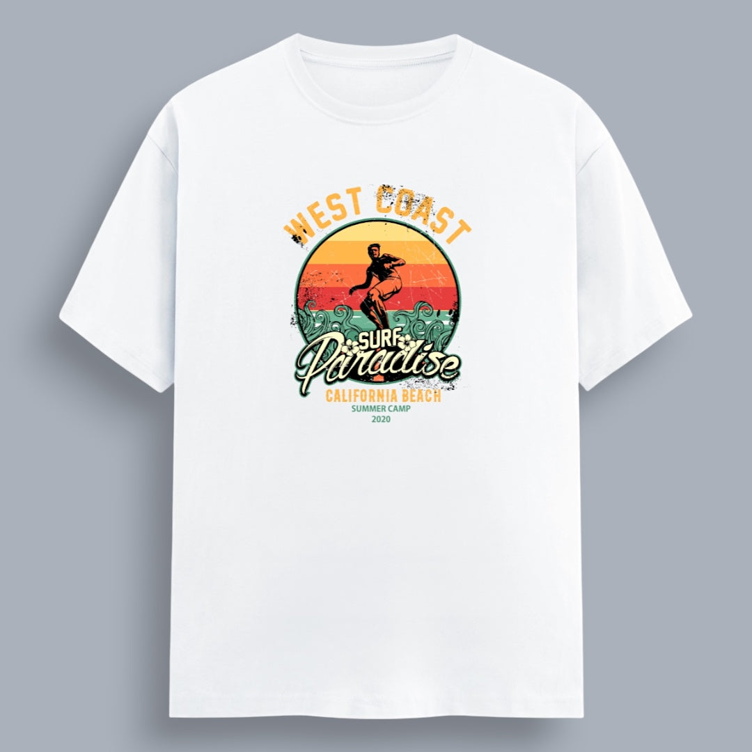 West Coast Surf Paradise Men's Regular Fit T-Shirt