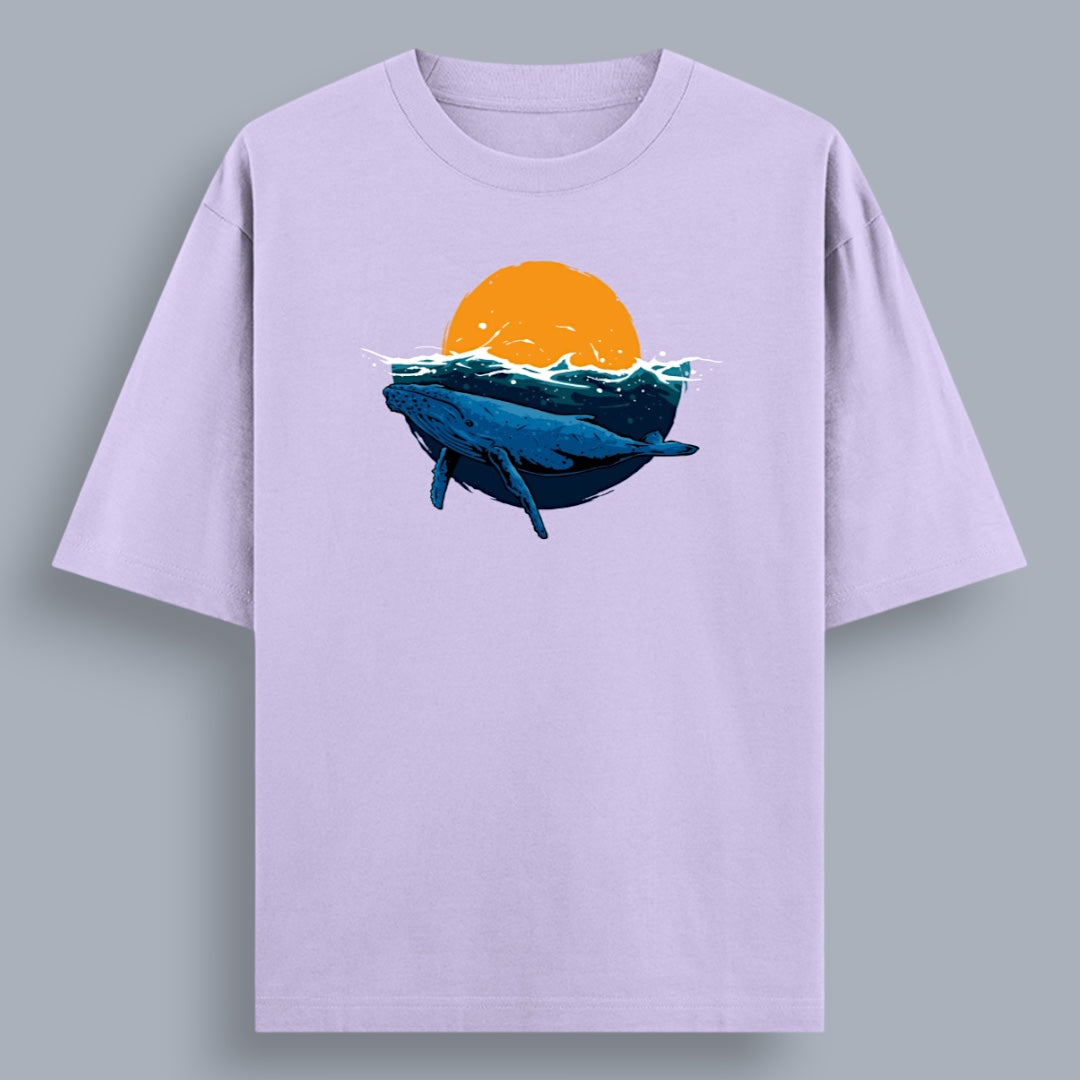 Whale Unisex Loose Fit Classic T-Shirt