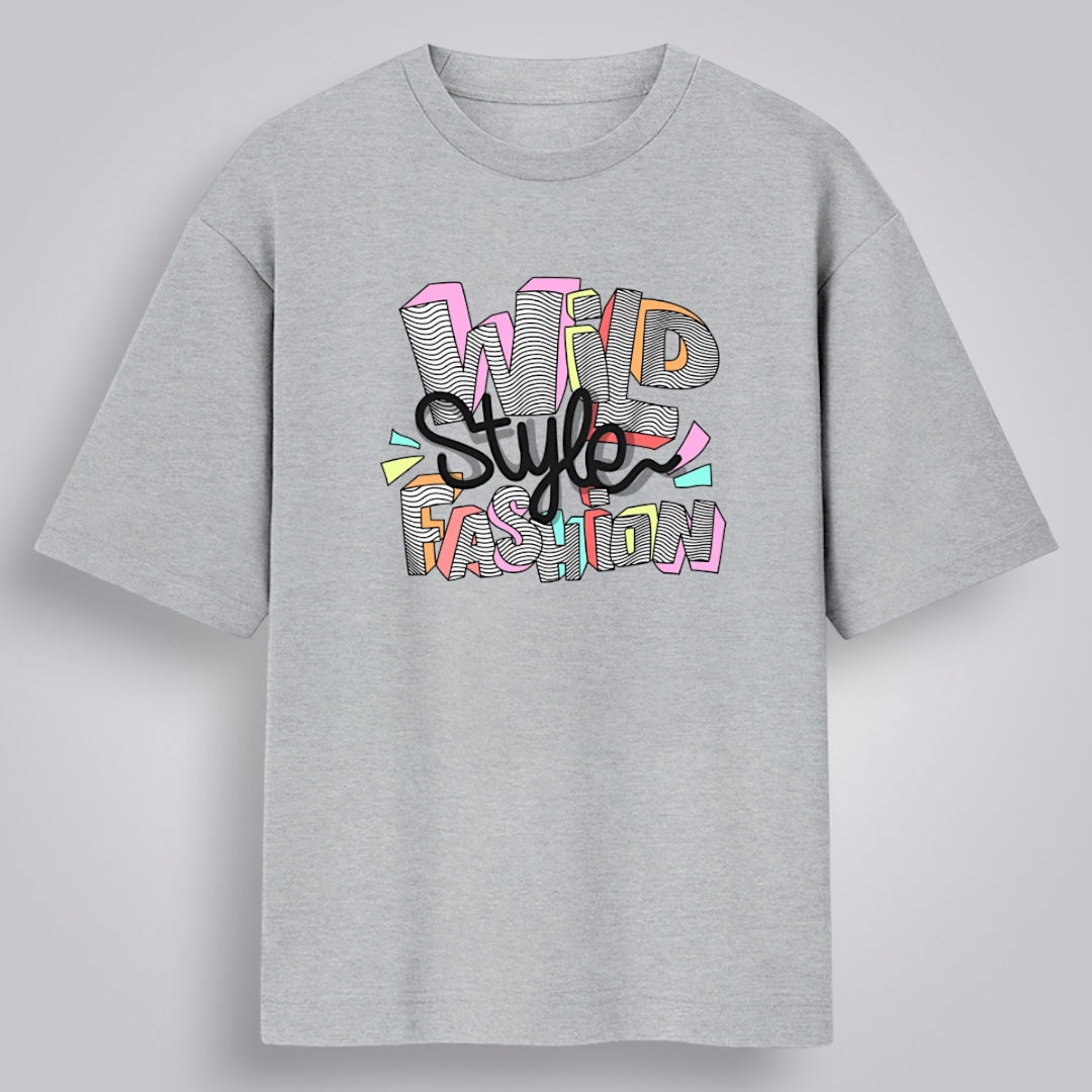 Wild Style Fashion Women's Oversized Standard T-Shirt