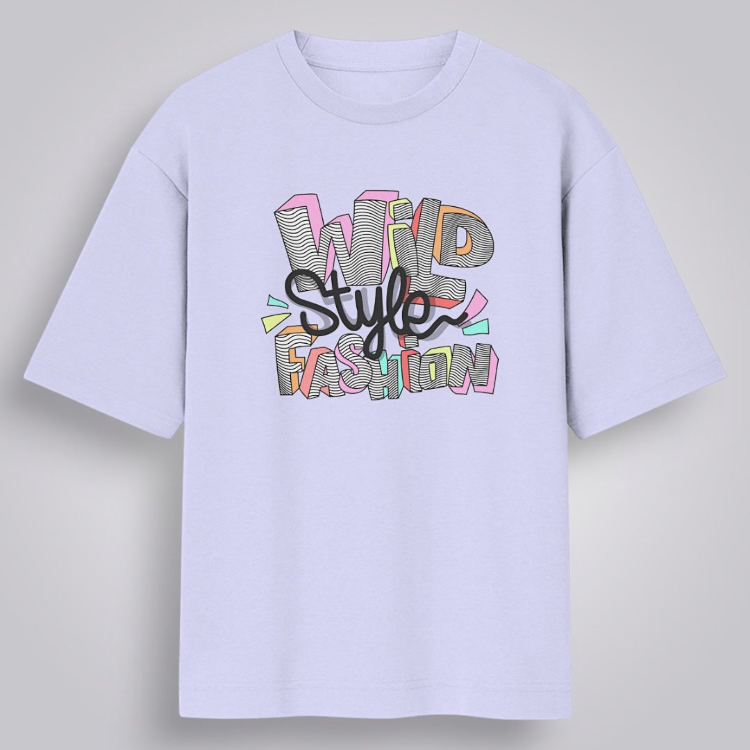 Wild Style Fashion Women's Oversized Standard T-Shirt