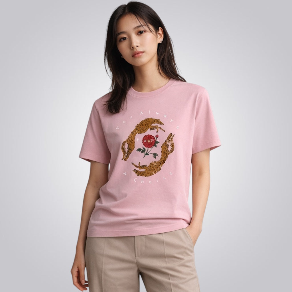 You Always Have A Choice Women's Boyfriend Fit T-Shirt