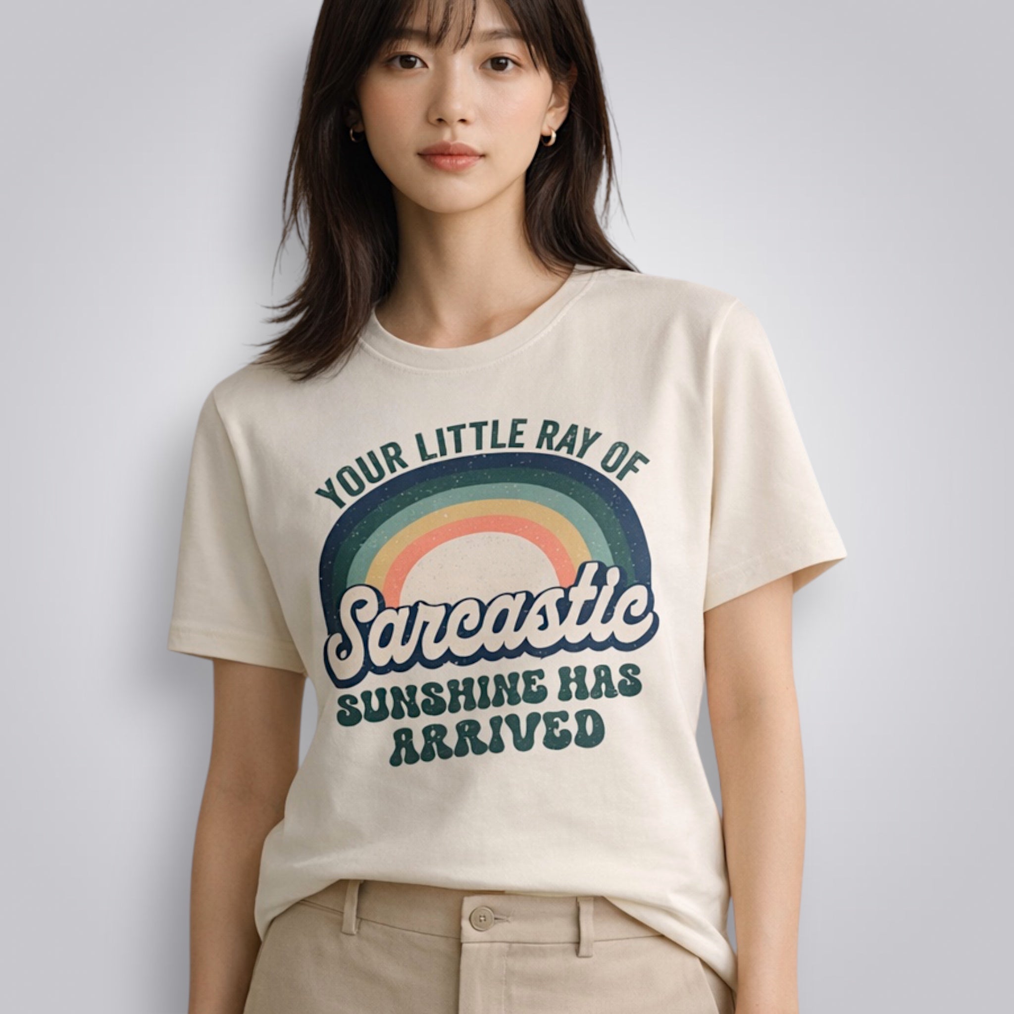 Sarcastic Sunshine Women's Boyfriend Fit T-Shirt